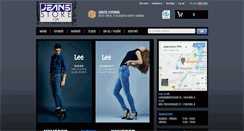 Desktop Screenshot of jeansstore.dk